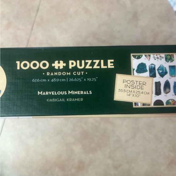Cobble Hill Marvelous Minerals 1000 Piece Puzzle - Picture 4 of 5